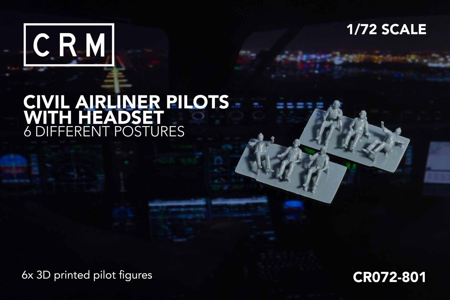 Pilotenfiguren (zivil) 1:72
