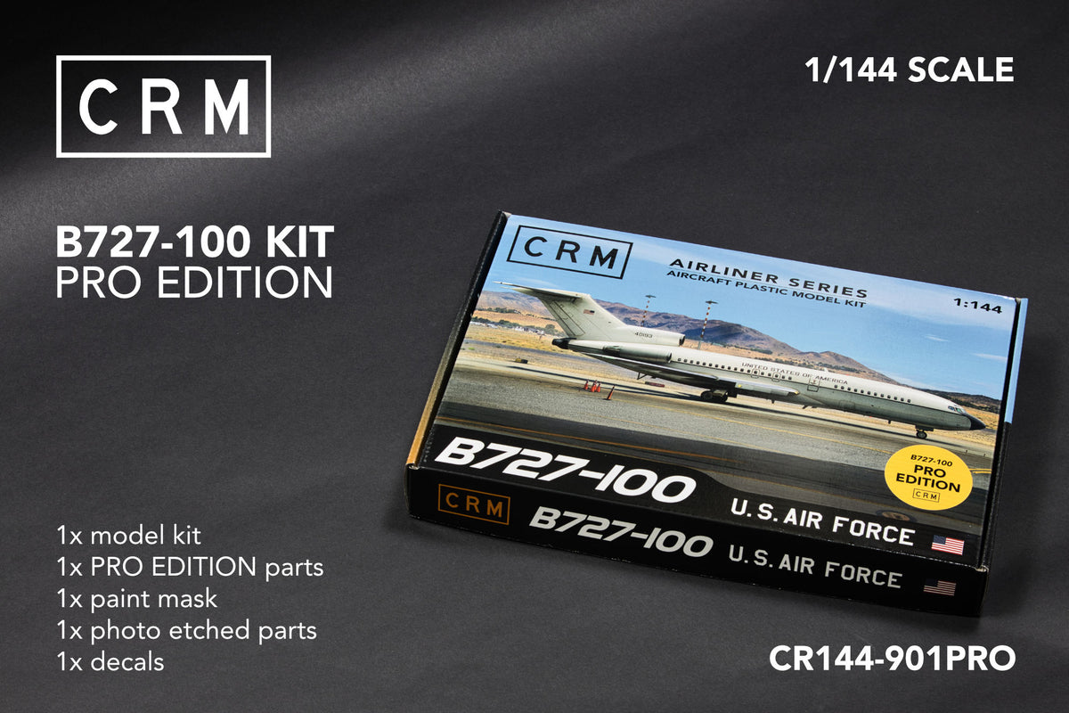 B727-100 USAF 1/144 PRO EDITION – CRM - Counting Rivets Models