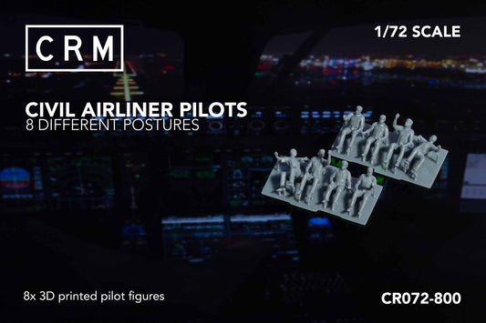 Pilotenfiguren (zivil) 1:72