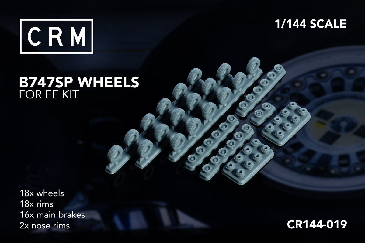 747 Rim B747 Wheels 1/144 – CRM - Counting Rivets Models